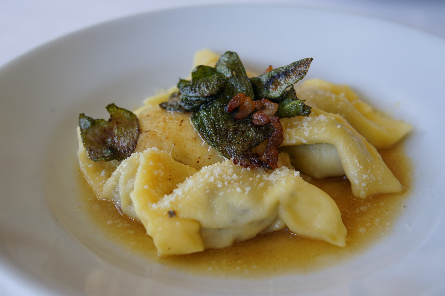 Cucina italiana patrimonio UNESCO: opportunità per i ristoranti bergamaschi 2 piatto di casoncelli bergamaschi e lezioni per ristoratori bergamaschi.