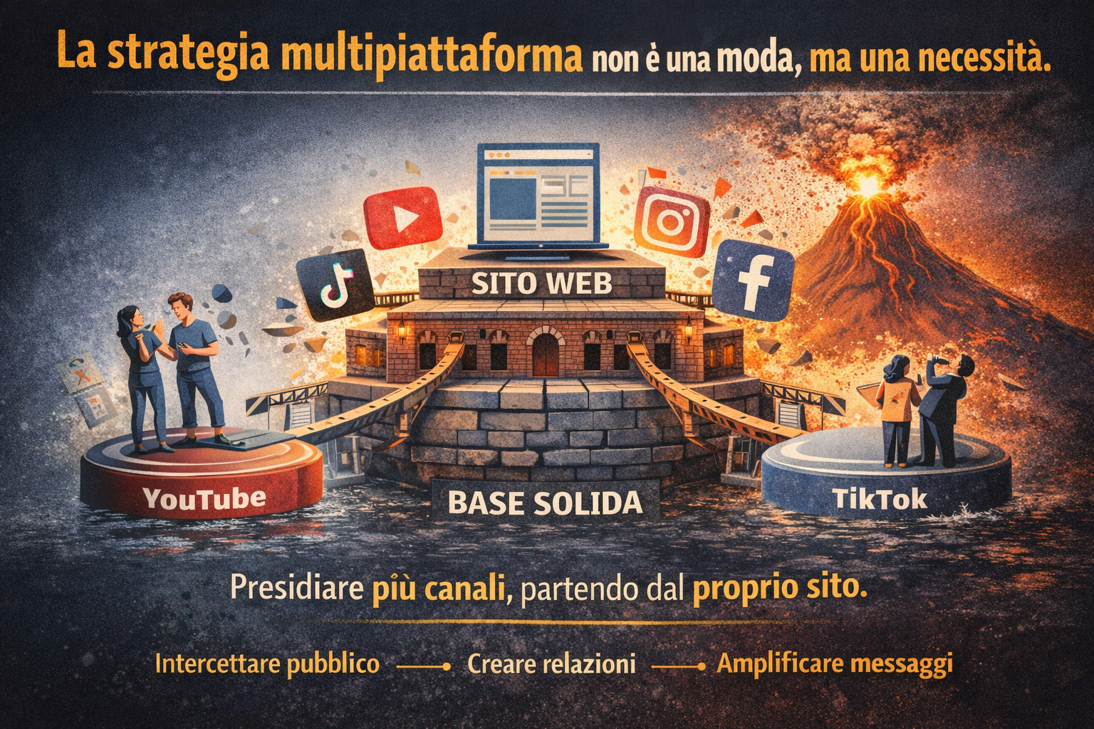 Il caso VAVA e l’errore di affidarsi solo ai Social 3 La strategia multipiattaforma non è una moda. Ecco quali sono le sfide digitali.